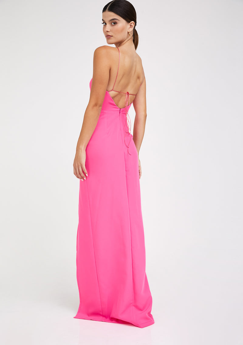 Belle Maxi dress | Fuchsia