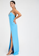 Belle Maxi dress | Blue