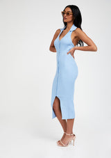 Luna Dress | Light Blue