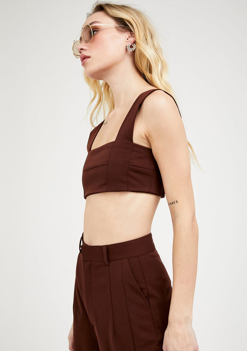 Dolly Top | Brown