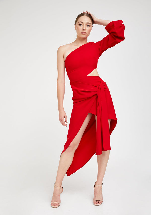 Yvonne Dress | Red
