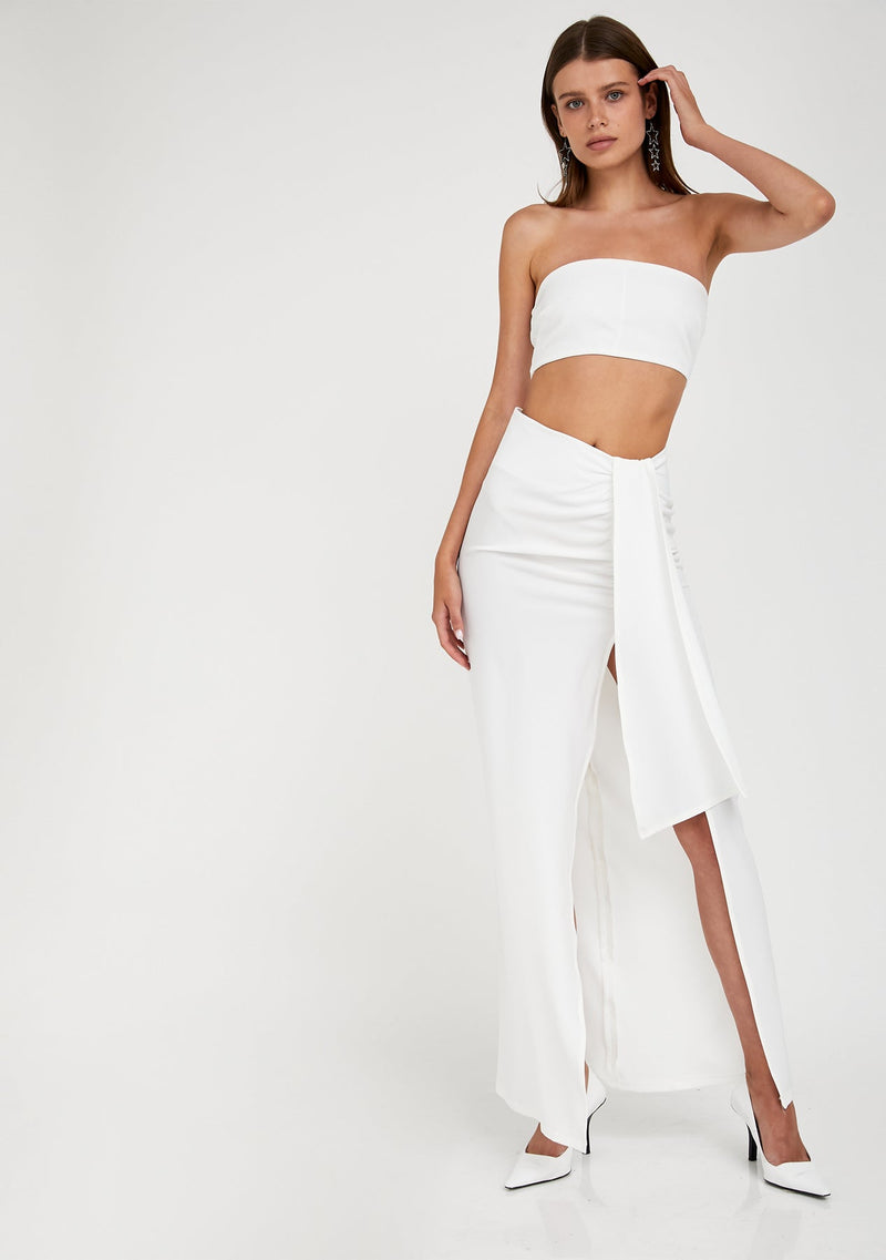 Camilla Suit Top | White