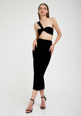 Anne Suit Skirt | Black
